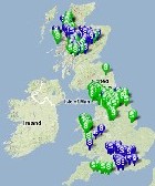 GPX routes by map
